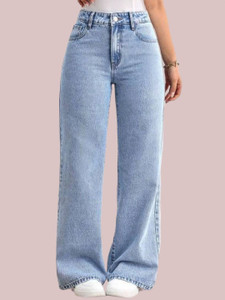 METRONAUT Loose Fit Women Light Blue Jeans