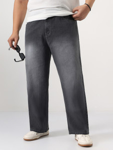 Urbano Plus Loose Fit Men Dark Grey Jeans - Image 6