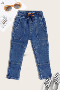 KILLER Jogger Fit Girls Blue Jeans