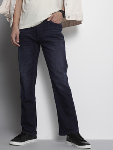 The Indian Garage Co. Boot-Leg Men Blue Jeans