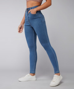 DOLCE CRUDO Skinny Women Blue Jeans