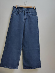 TOALL Baggy Fit Men & Women Blue Jeans