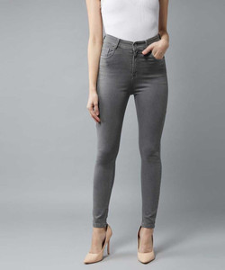 TYFFYN Slim Women Grey Jeans