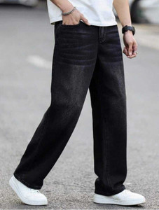 RKDENIM Wide Leg Men Dark Grey Jeans - Image 5