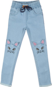 F2M Slim Girls Light Blue Jeans