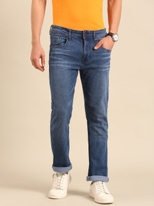 BEING HUMAN Straight Fit Men Blue Jeans