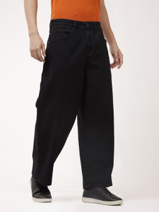 Wrangler Loose Fit Men Black Jeans