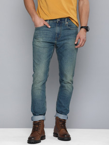 LEVI'S 512 Tapered Fit Men Blue Jeans