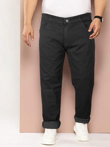 JUST BLACK Regular Men Black Jeans