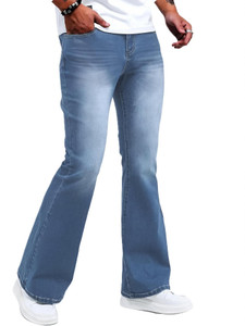 BEN MARTIN Boot-Leg Men Light Blue Jeans - Image 6