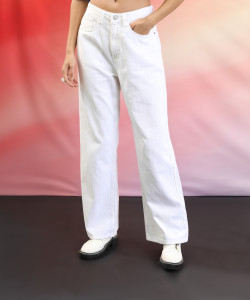 Tokyo Talkies Regular Women White Jeans