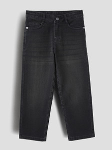 Urbano Juniors Loose Fit Boys Black Jeans - Image 6