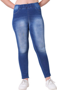 3BUTTERFLIES Blue Jegging