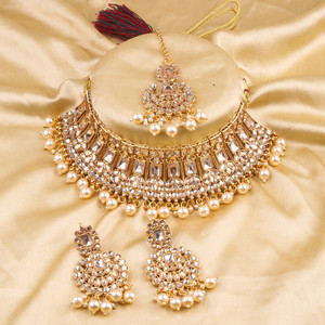 SS IMITATION JEWELLERY Alloy Gold-plated Gold Jewellery Set