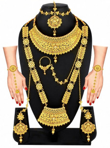 Candy Jewellers Copper Gold Jewellery Set