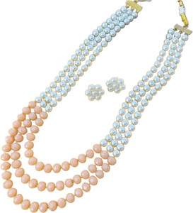 AMU Enterprises Alloy Multicolor Jewellery Set