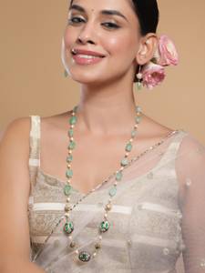 Brass Gold-plated Gold Jewel Set