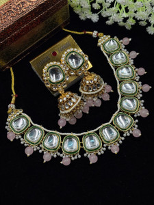 RDFASHION Copper Multicolor Jewellery Set