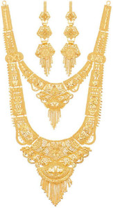 Web Mall Alloy Gold-plated Gold Jewellery Set