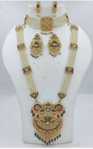 SUGHOSH Alloy Gold-plated Multicolor Jewellery Set
