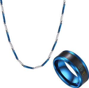 Fashion Frill Stainless Steel Silver Silver Jewellery Set