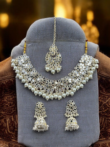 AntiqueJewllery Brass Brass Gold Jewellery Set