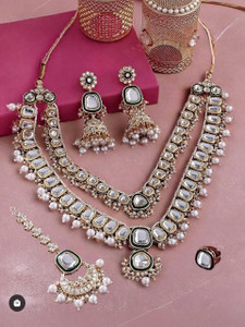 RDFASHION Alloy Gold Jewellery Set