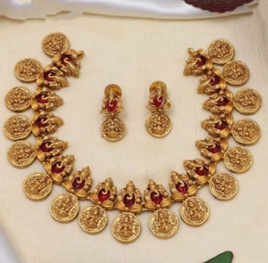 TONOLIKA JEWELLERY Alloy Gold-plated Gold Jewellery Set
