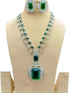 FEW Alloy Green Jewellery Set