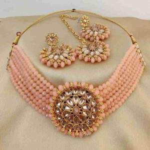 IBM COLLECTIONS Alloy Pink Jewellery Set