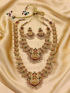 Vivanta Alloy Gold-plated Multicolor Jewellery Set