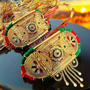 RAJASTHANI GAHANA Alloy Gold-plated Multicolor Jewellery Set