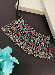 Alisha oxocraft Alloy Multicolor Jewellery Set