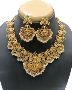 Vivanta Alloy Gold-plated Gold Jewellery Set