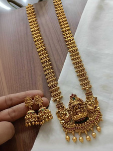 Joyful Alloy Gold Jewellery Set