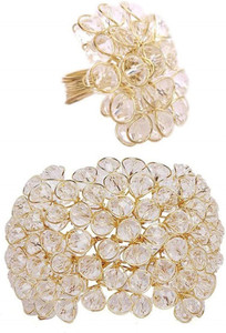 JDX Alloy Gold-plated Gold, Silver Jewellery Set