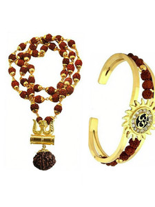 Heer Collection Brass, Stainless Steel Gold-plated Brown, Gold Jewellery Set