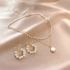 RV YUWON Alloy Gold-plated Gold Jewellery Set