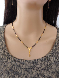 RAMDEV ART FASHION JEWELLERY Pearl Gold-plated Plated Copper Necklace