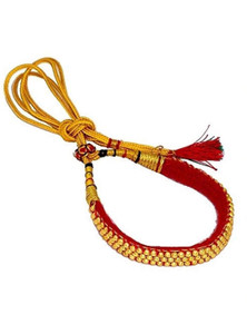 sabeer Brass Gold-plated Gold Jewellery Set