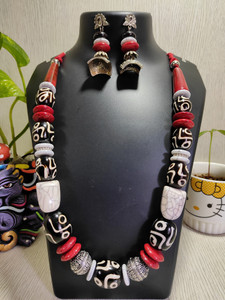 Hearts and Crafts Resin Multicolor Jewellery Set