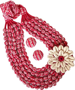 Chanda Fabric Multicolor Jewellery Set