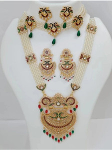 Culture Creation Imitation Alloy Gold-plated Multicolor Jewellery Set