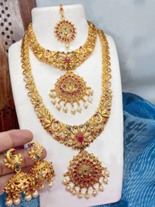 Chigold Alloy Gold-plated Multicolor Jewellery Set
