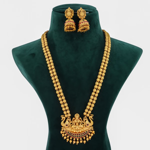 Grisha Jewellery Brass Gold-plated Gold Jewellery Set