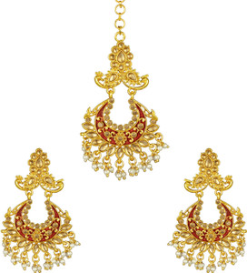 Kord Store Alloy Gold-plated Gold Jewellery Set