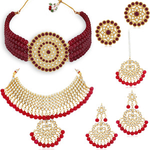 Flipkart necklace cheap set below 500