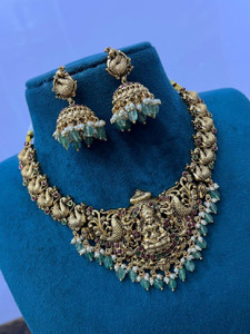 FALLALERY Alloy Gold-plated Gold Jewellery Set