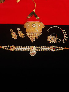 ramimitation Alloy Gold-plated Multicolor Jewellery Set