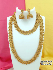 Joyful Alloy Gold-plated Gold Jewellery Set